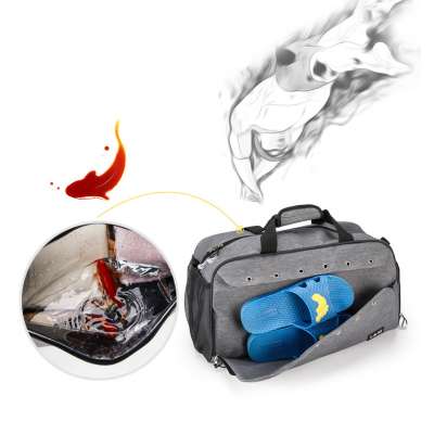 Large Capacity Waterproof duffel travel+bags Sport Gym OEM Travel Bag With Shoes Compartment