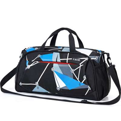 Large Capacity Travel Bag Waterproof Sport Gym Duffel bags With Shoe Compartment