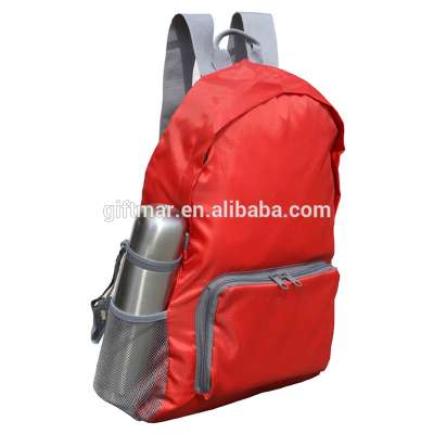 Unisex fashion promotion ultralight mountaineering foldable backpack bags