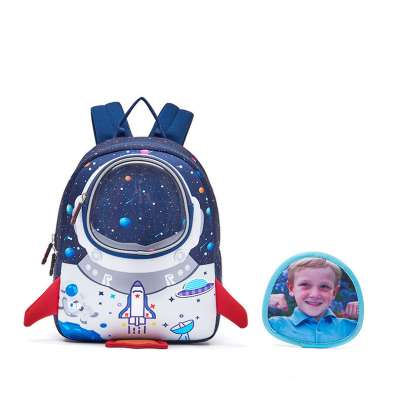 Latest Small Kids School Bag Cute outer space Pattern Book bag for perfect for daily use and great gift for kids